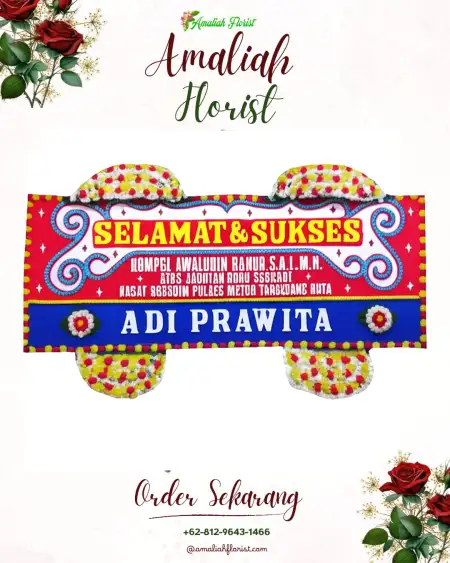 Papan Bunga Ucapan Selamat Cipancur